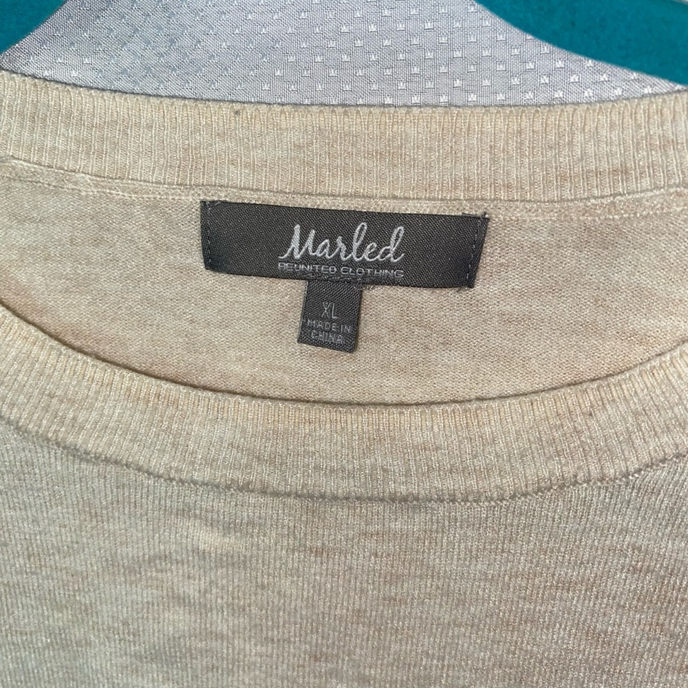 Marled Cream Sweater